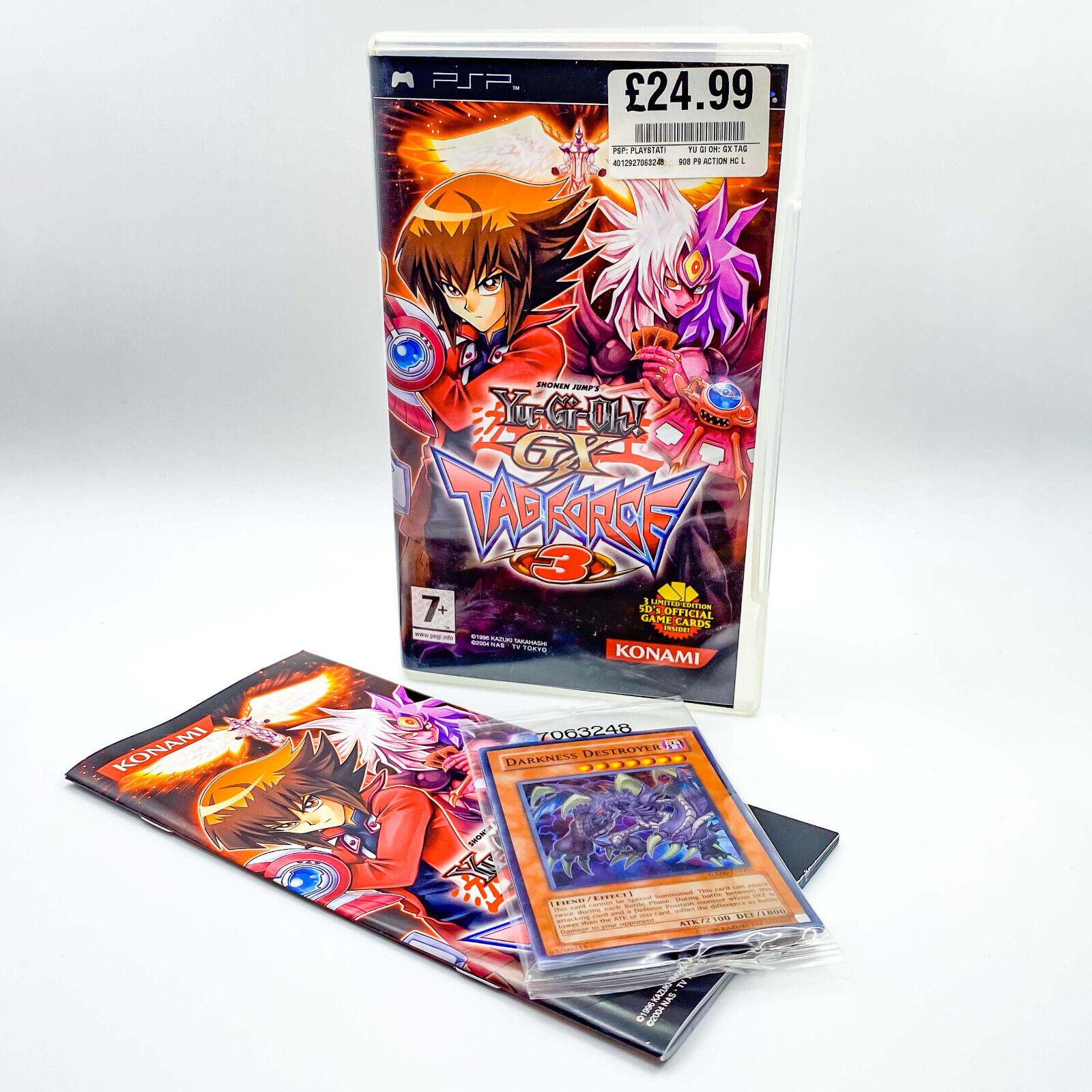 YU-GI-OH GX Tag Force 3 PSP Cards NM, (No game) Red Eyes YU-GI-OH GX Tag Force 3 PSP Cards NM, (No game) Red Eyes