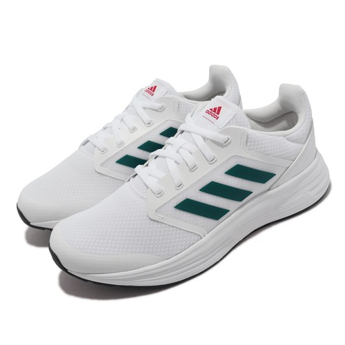 

Adidas Galaxy 5 Cloudfoam Белый Зеленый Мужская спортивная обувь для бега Кроссовки GW0762, Galaxy 5