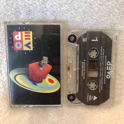 DEVO Smooth Noodle Maps Audio Cassette Tape Enigma Records 1990 773526-4 Tested