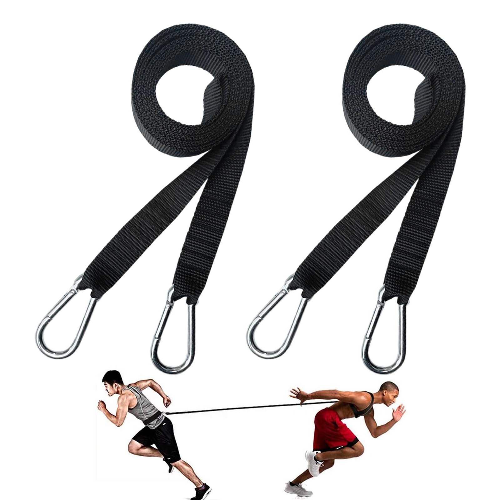 Weighted Training Waist Belt Tire Drag Waist Belt Portable Exercise Belt Puller