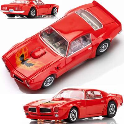 AFX 22097 1973 Pontiac Firebird Trans Am Red HO Slot Car