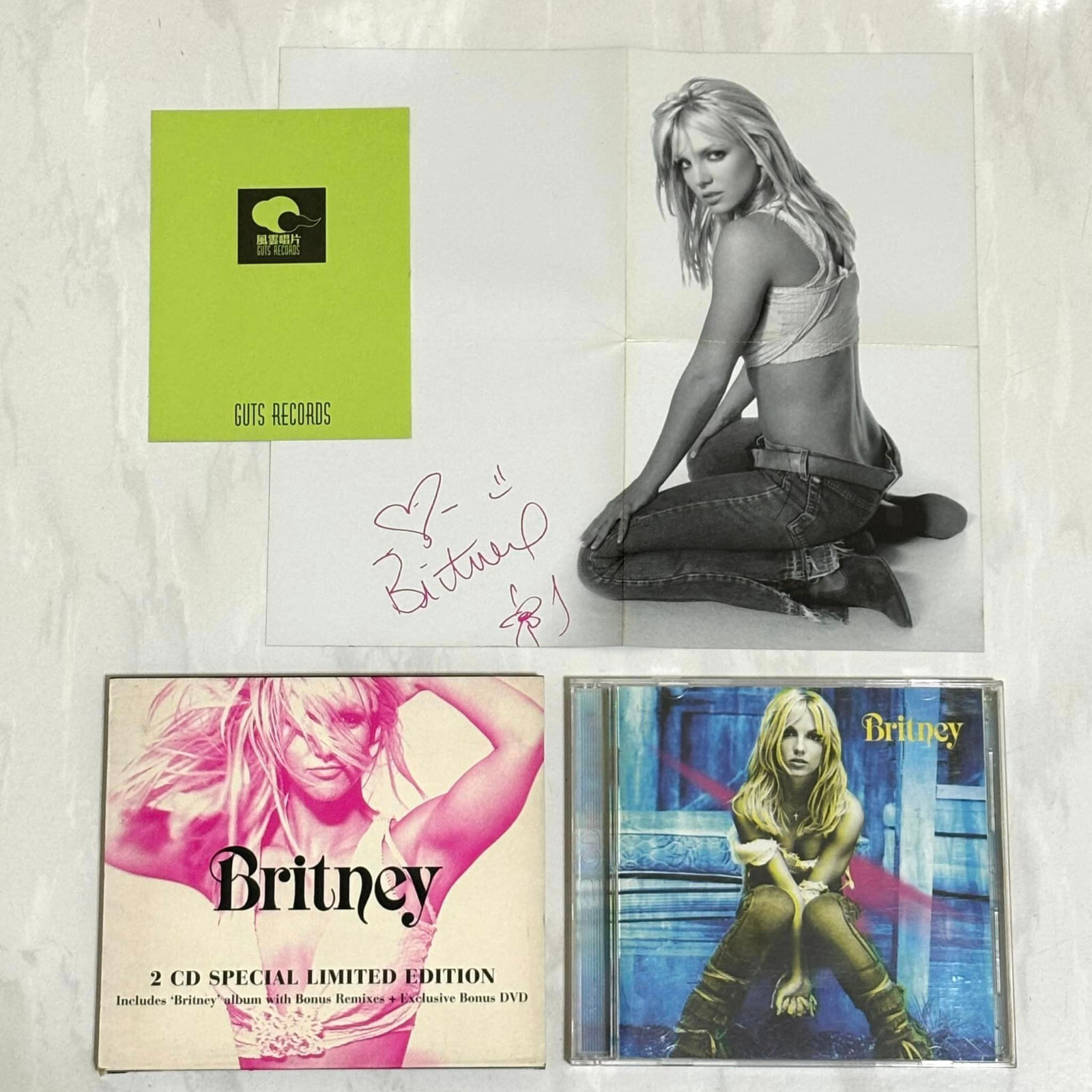 Britney Spears 2002 S/T Album Taiwan 4th Special Ltd Edition