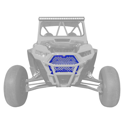 2019+ XP1000 Billet Aluminum Grille w Bumper Notch USA Made RZR XP Turbo S BLUE
