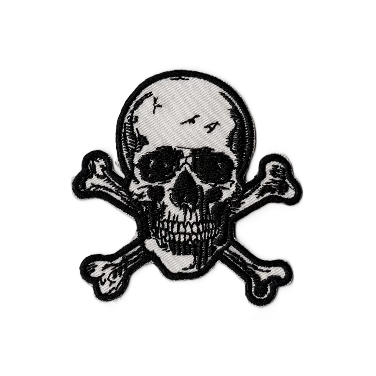 No.1148 ☆横振り刺繍パッチ☆ JOLLY ROGERS Jolly Roger - embroidered patch 8x7 CM | Patch-Shop.com