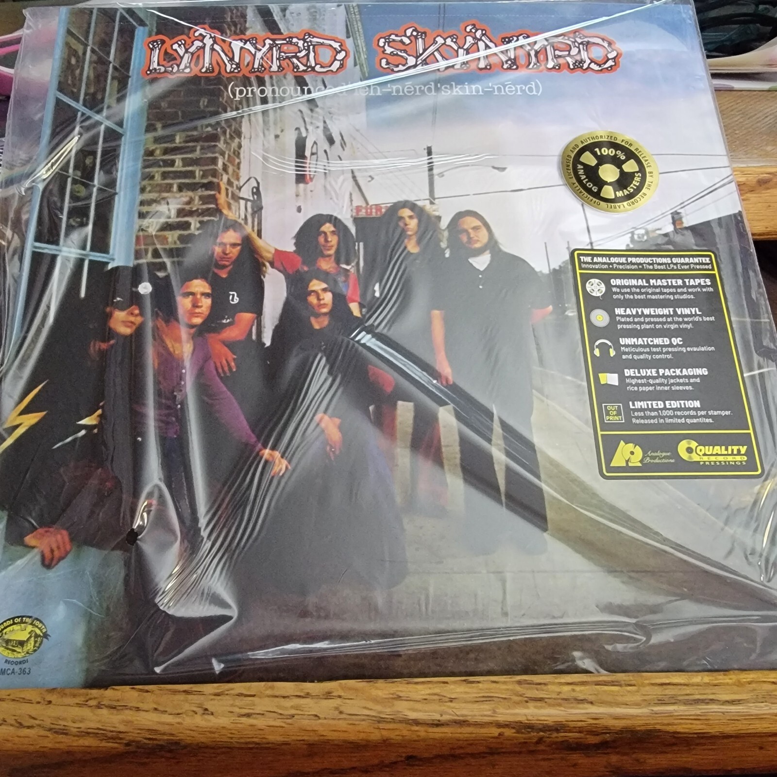 レーナード・スキナード Lynyrd Skynyrd – (Pronounced 'Lĕh-'nérd 'Skin-'nérd) – Vinyl