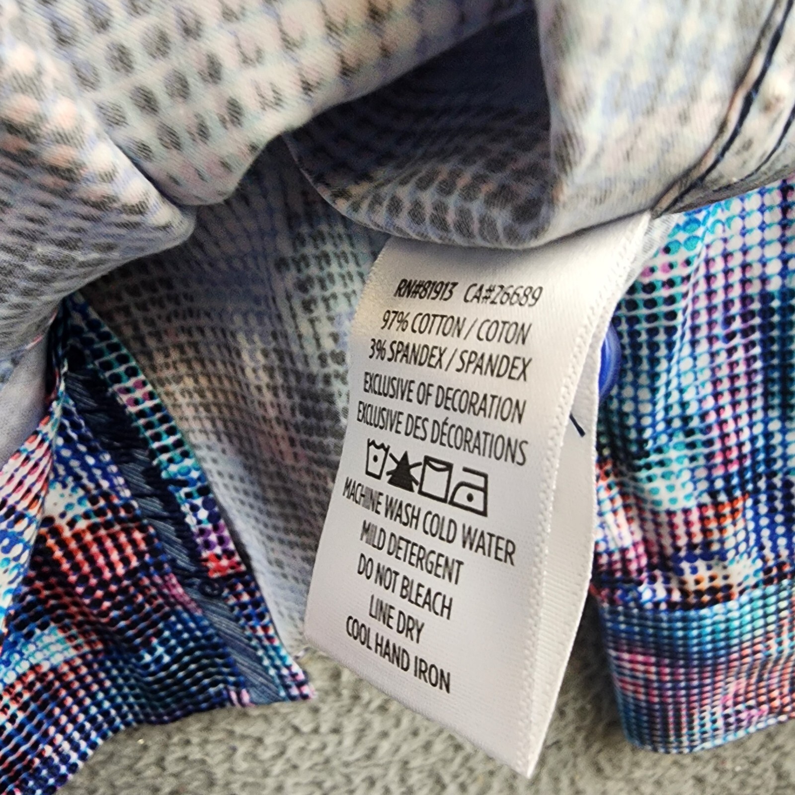 Robert Graham Outer Banks Classic Fit Button Up Shirt Men's XL Multi Printed L/S - Picture 11 of 14