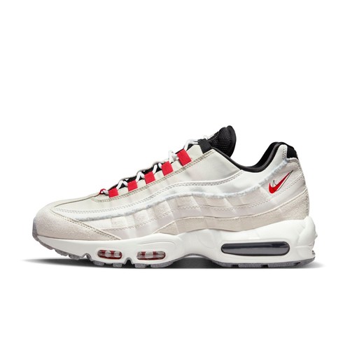 

[DQ0268-002] Мужские кроссовки Nike AIR MAX 95 LIGHT BONE HABANERO RED, Light bone/black/ghost green/habanero red