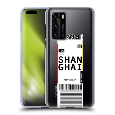 HEAD CASE DESIGNS LUGGAGE TAGS 2 SOFT GEL CASE FOR HUAWEI PHONES 4