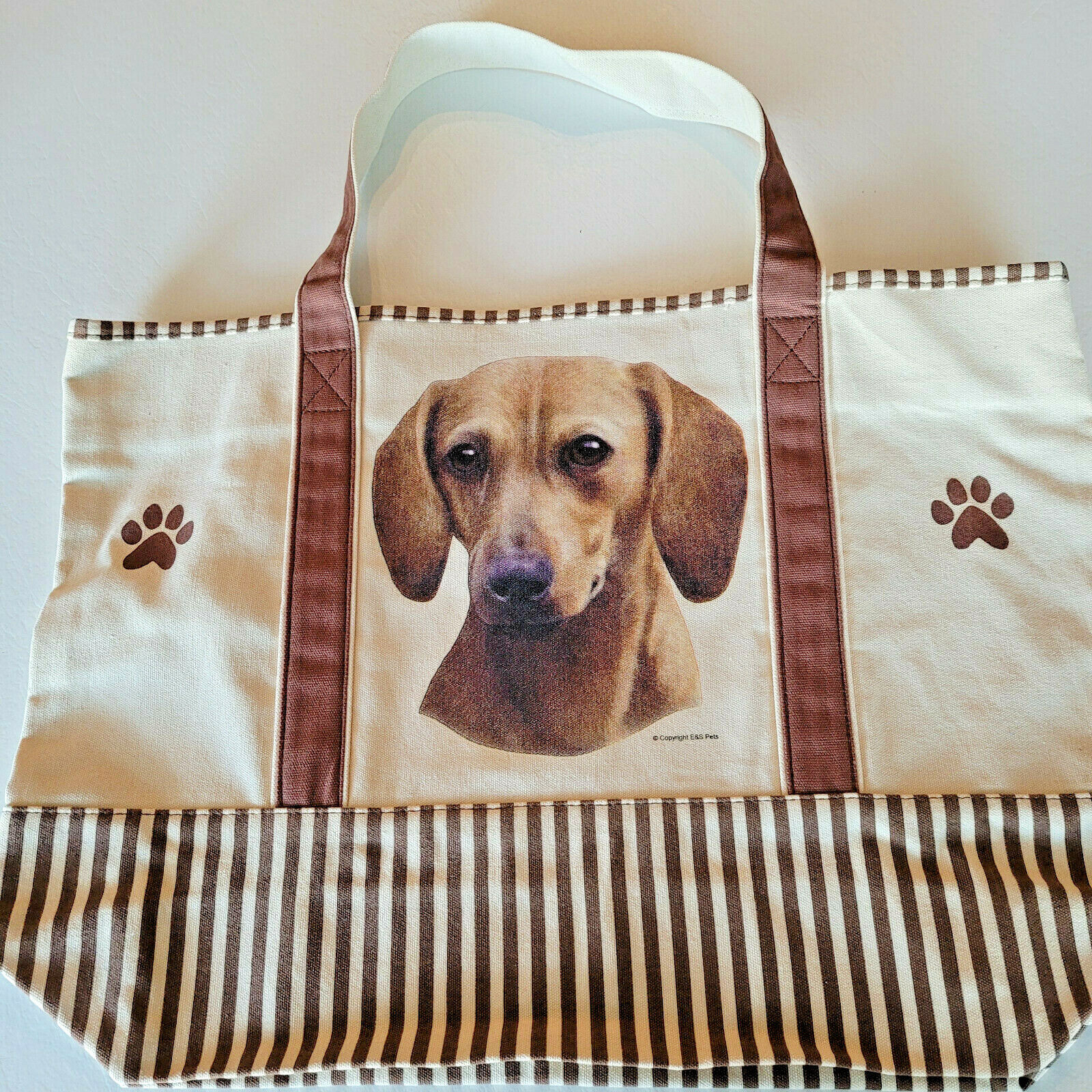 Dachshund Dog Canvas Tote Bag Pet Shopping Purse Beach Diaper...