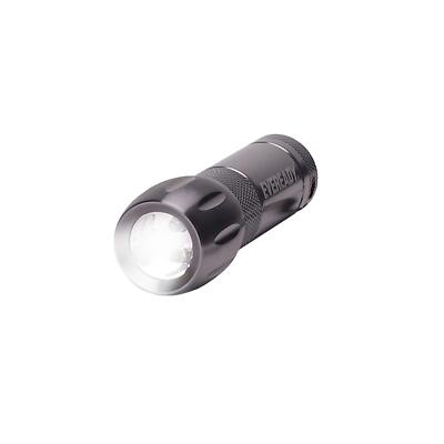 Eveready Compact LED Metal Flashlight Water Resistant, Includes 3 Super Heavy