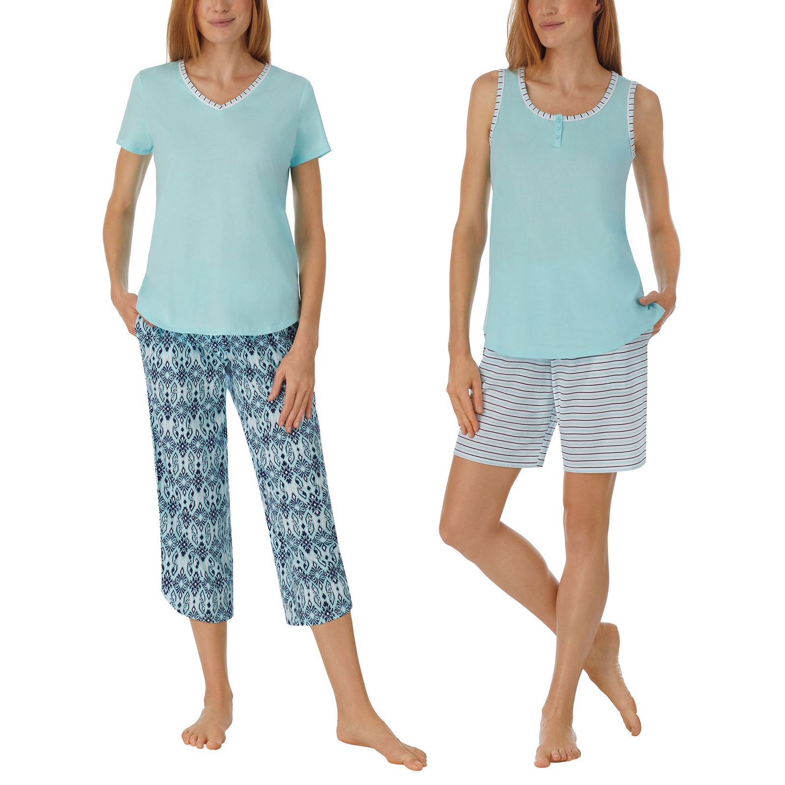 Carole Hochman Ladies 4 piece Pajamas Set J11 175928655949 eBay Megazakaz