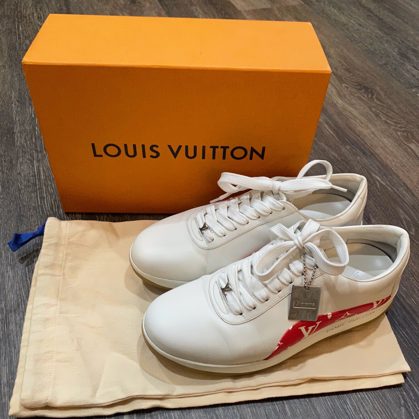 nike supreme louis vuitton shoes price