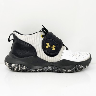

Кроссовки для баскетбола Under Armour Boys Zone BB 3024262-102, белые, размер 6 лет, Белый, Zone BB
