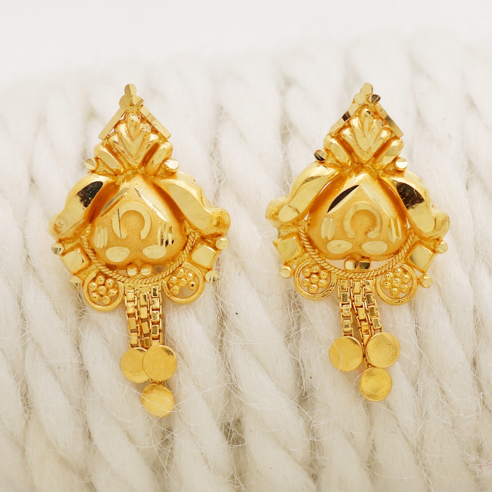 OSTKAKA ★ FEMINA EARRING GOLD [正規品/関税込] Sakura Earrings – La Meno