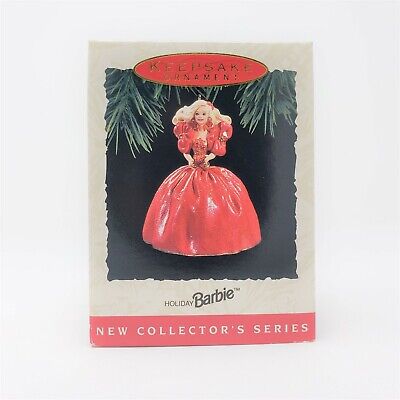 Hallmark Keepsake 1993 Holiday Barbie #1 New Collectors Series Ornament QX5725