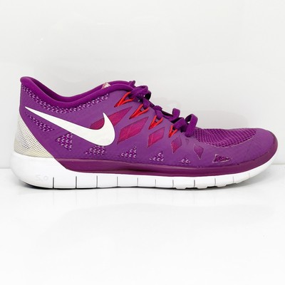 

Nike Womens Free 5.0 642199-501 Фиолетовые кроссовки для бега, размер 8,5, Фиолетовый, Free 5.0