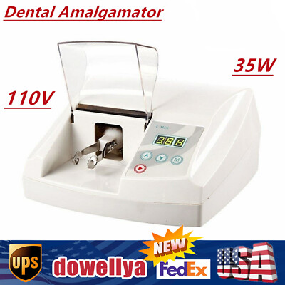 Dental Lab Equipment High Speed Digital Amalgamator Amalgam Capsule Mixer LCD