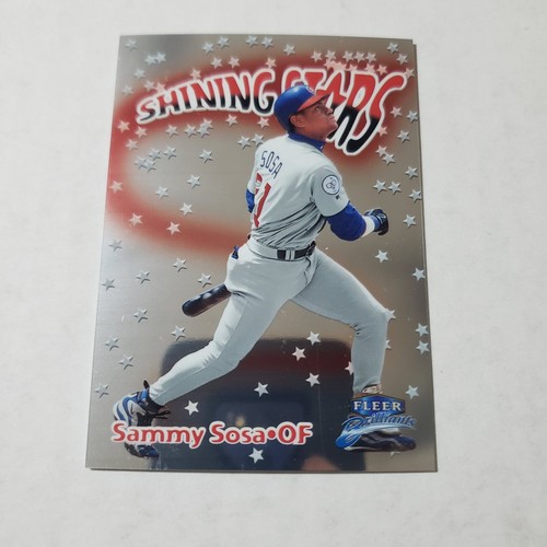 その他 1999 Fleer Brilliants Pulsars Sammy Sosa 1999 Fleer Brilliants Baseball Sammy Sosa Shining Stars Card