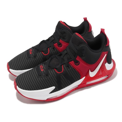 

Nike Lebron Witness VII EP 7 Джеймс Черный Белый Красный Мужчины Баскетбол DM1122-005, Lebron Witness Vii Ep
