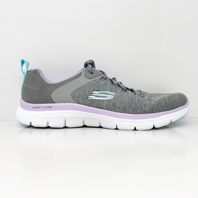 

Skechers Womens Flex Appeal 4.0 149307 Серые повседневные кроссовки, размер 8, Серый, Flex Appeal 4.0