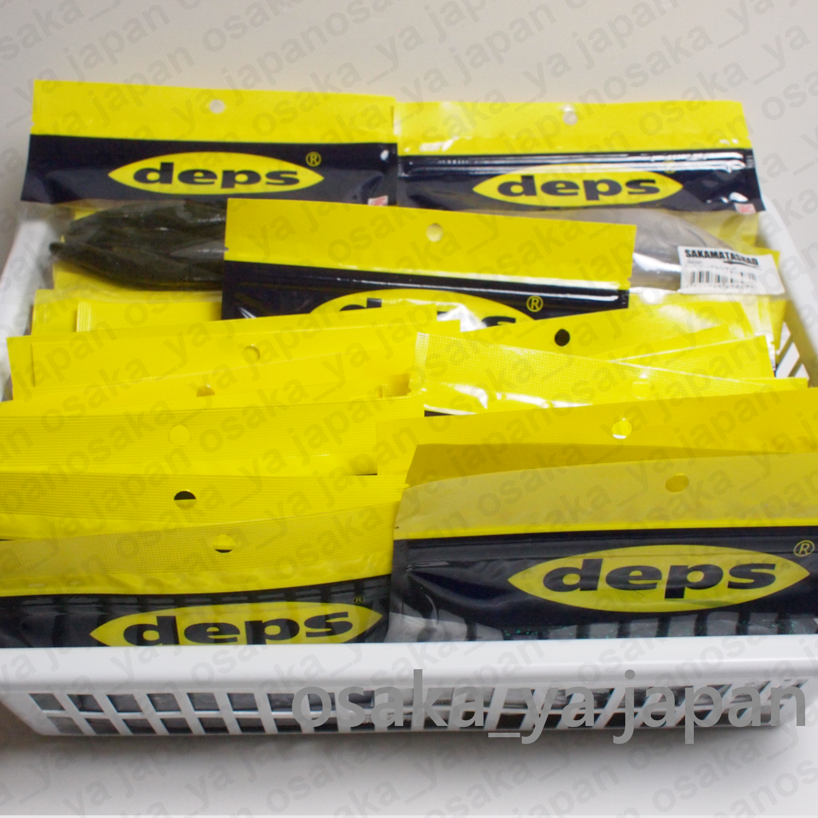 Deps Sakamata Shad 5 inch Soft Plastic Fluke Jerkbait(Choose Colors) IN STOCK