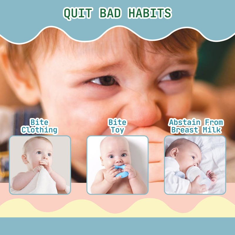 No Bite Stop Nail Biting Bite Polish Anti Thumb Sucking Solution Deterent