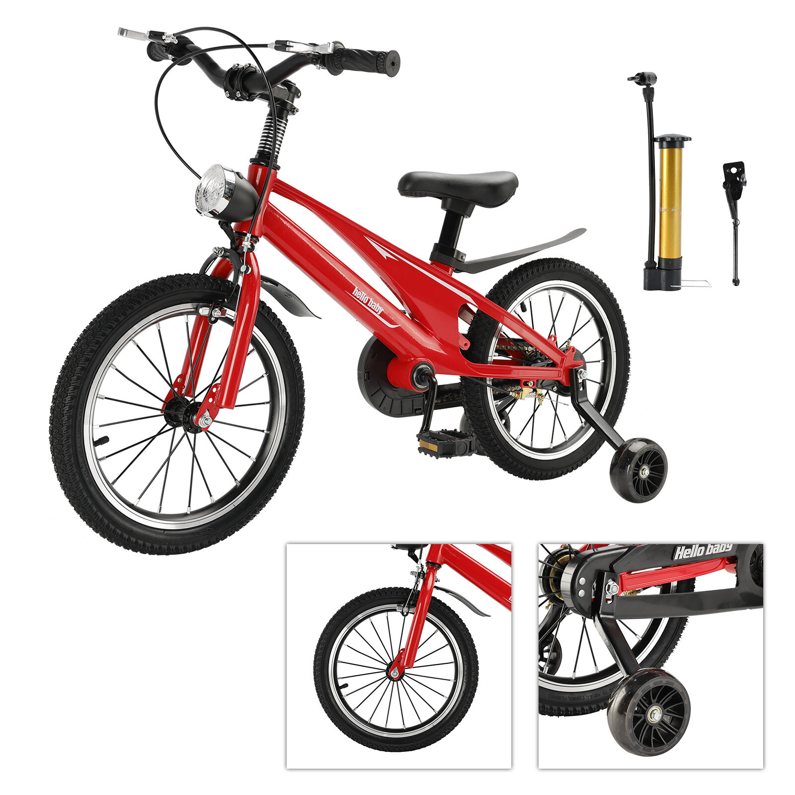 With Auxiliary Wheels