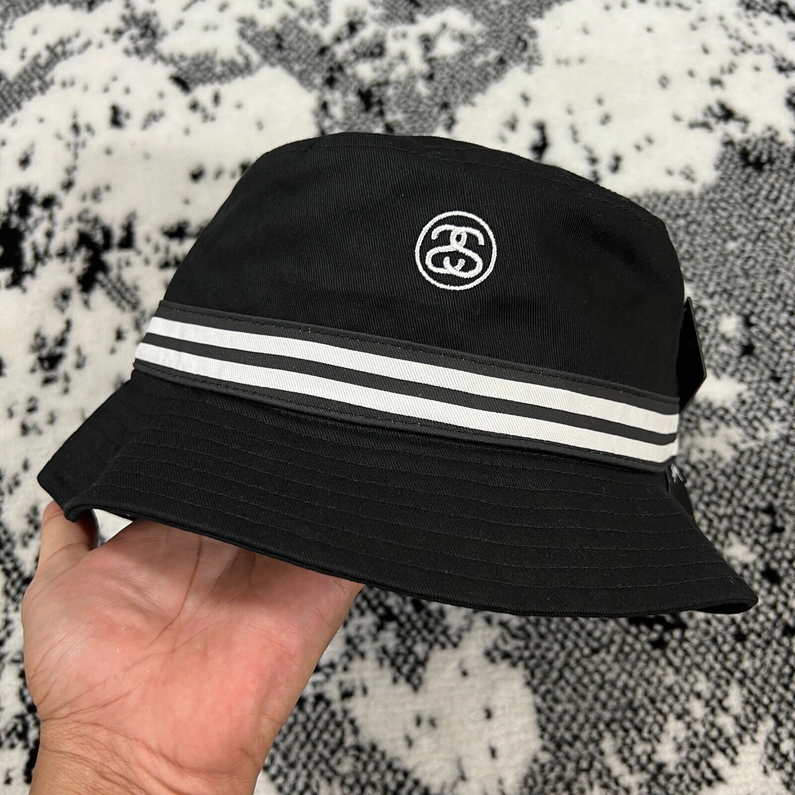 STUSSY BUCKET HAT CHALLENGE BUCKET HAT BLACK M/L | eBay STUSSY BUCKET HAT CHALLENGE BUCKET HAT BLACK M/L | eBay