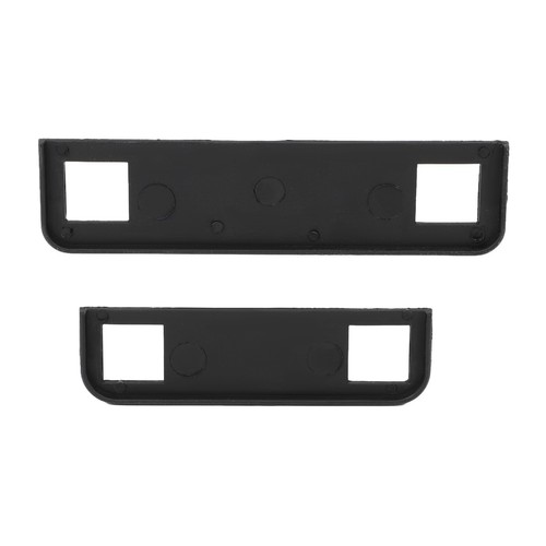 Pair Side View Manual Mirrors For 1980-1996 Ford F-Series Stainless Steel