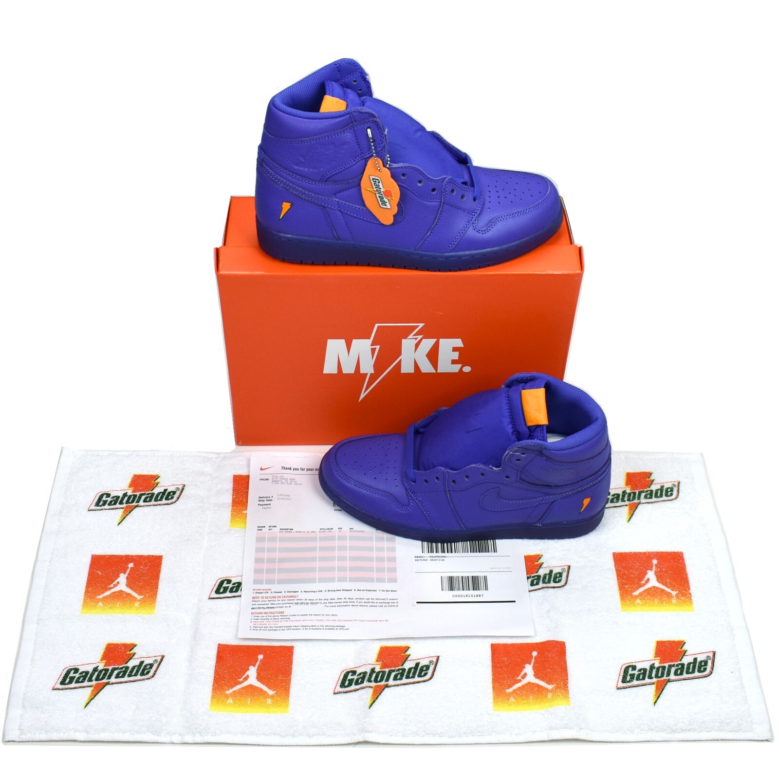purple gatorade sneakers