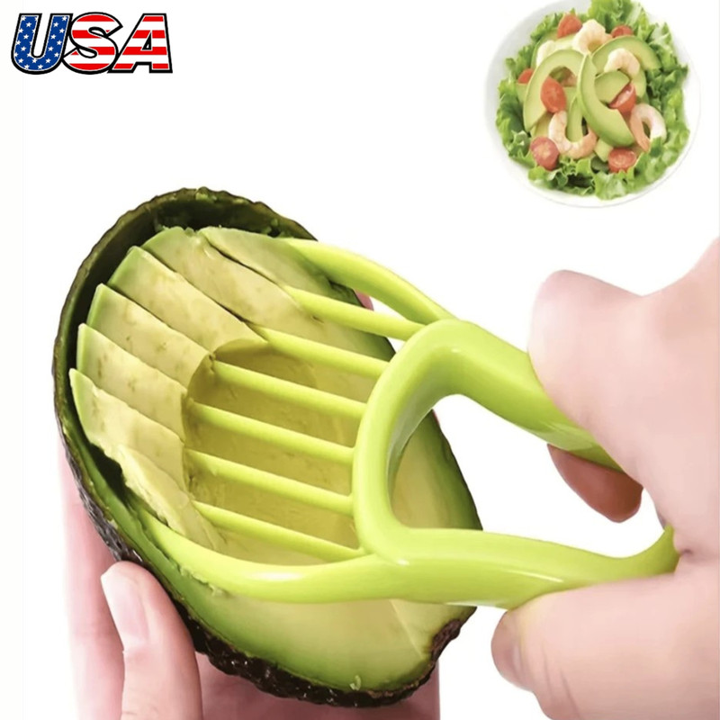 Vegetable Slicer Avocado Peeler Multi-Function Fruit Cutter 2 in 1