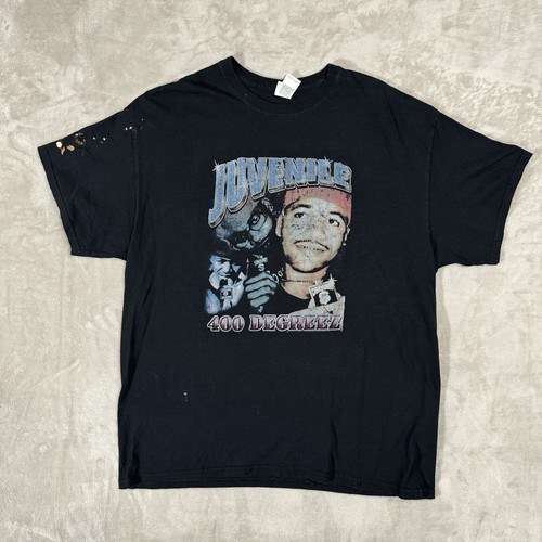 Vintage Juvenile 400 Degreez Hip-Hop T-Shirt Size XL | eBay