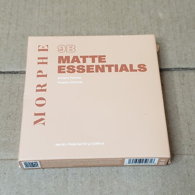 Matte Essentials 9B Palette 9 Shades Morphe New In Box