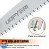 Folding Hand Saw, 8 Inch Heavy Duty High Carbon Steel Blade for Smooth Cutting, Camping, Gardening, Tree Pruning, Wood Cutting, Compact Design with Non-Slip Ergonomic Handle for Outdoor Use