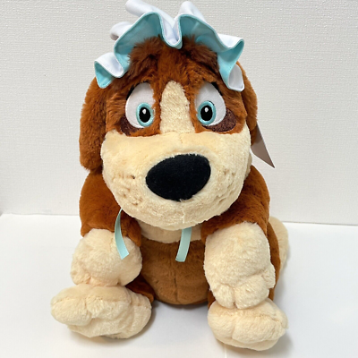 Disney Nana Dog Large Plush Fluffy Stuffed Toy Peter Pan Dog
