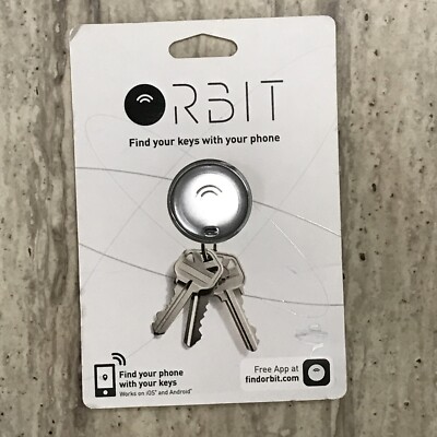 Orbit Key Finder, Find Your Phone & Keys ORB427 iPnone & Android Compatible