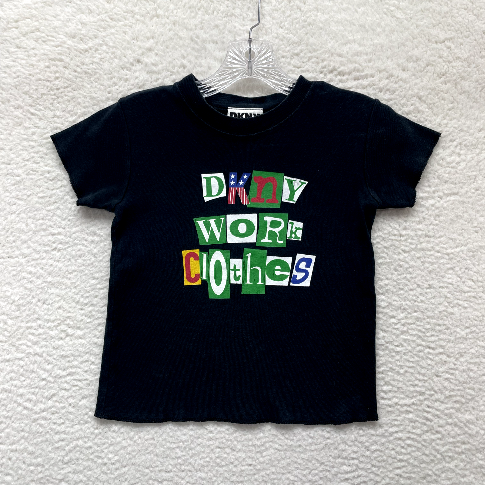 トップス DKNY USA 90s sweat trainer y2k 90s USA製 DKNY ダナキャラン スウェット 白 XL トレーナー
