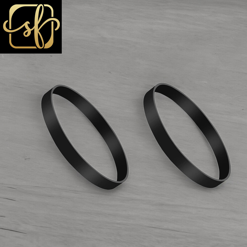 Vacuum Replacement Belt Compatible with Bissell Powerforce Helix Vacuum Cleaner, Fits Models 2191U, 2191, 2190, 1797, 1700, Replace Part Number 2031093 (2 Pack)