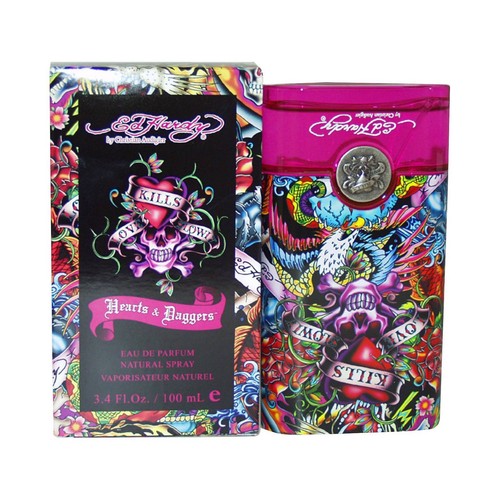 Ed Hardy Hearts & Daggers By Christian Audigier Edt Spray 3.4 Oz