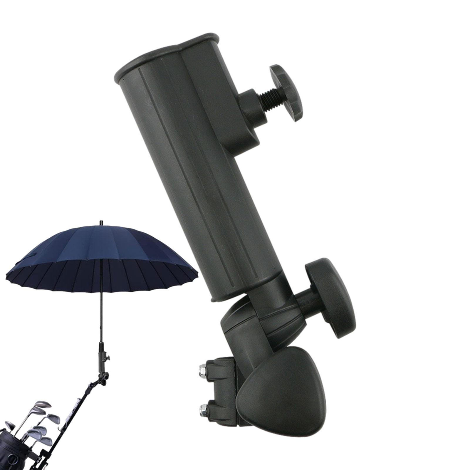 Adjustable Golf Umbrella Holder Stand Clamp for Push Cart Stroller Trolley Bike