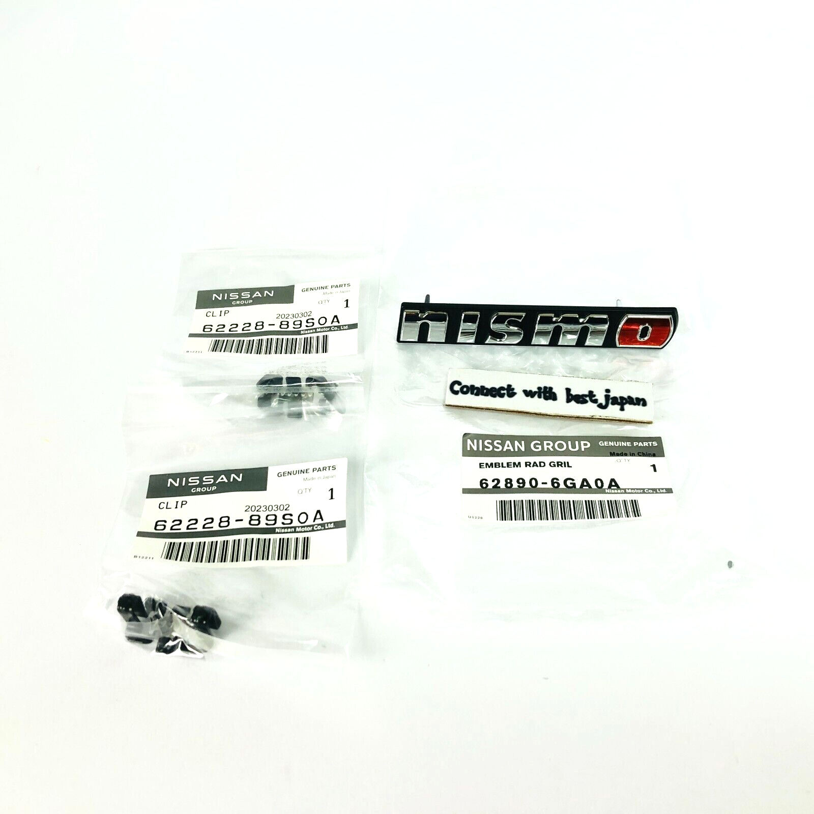 NISSAN GENUINE FAIRLADY Z 370Z Nismo Emblem 62890-6GA0A