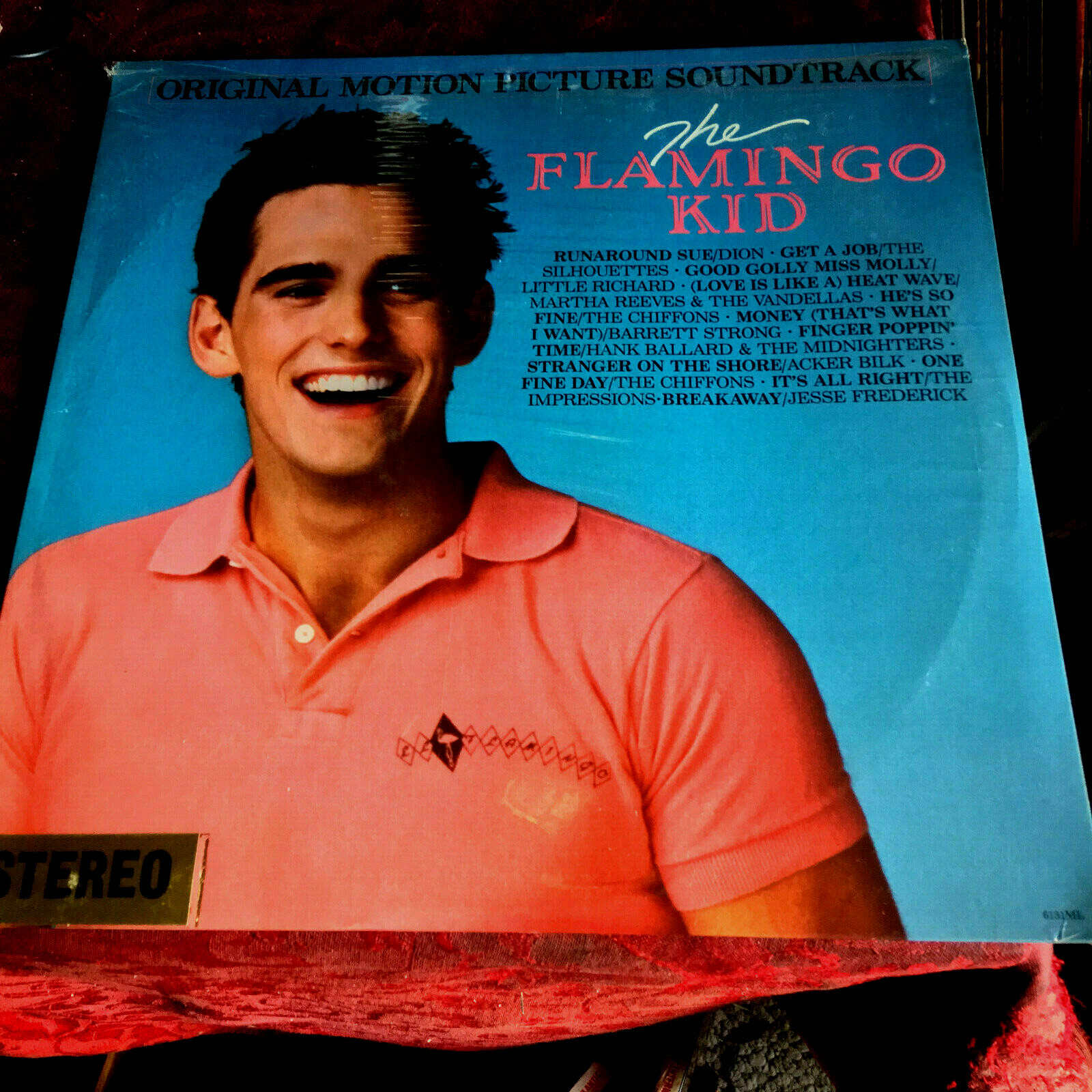 THE FLAMINGO KID - VINYL LP SOUNDTRACK -1984- PROMO - MINT