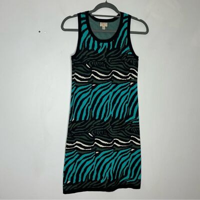 Banana Republic Issa London Collection Size XS Knit Zebra Dress