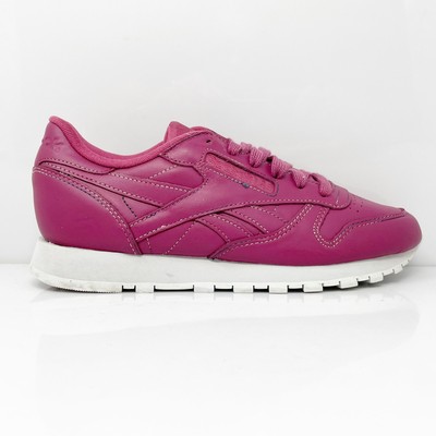 Reebok Womens Classic CN3269 Purple Повседневная обувь Кроссовки Размер 7,5