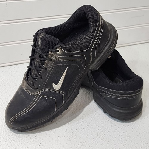 【NIKE】Nike Heritage Nike Heritage Men's Black Golf Shoes Soft Spikes 336040-001