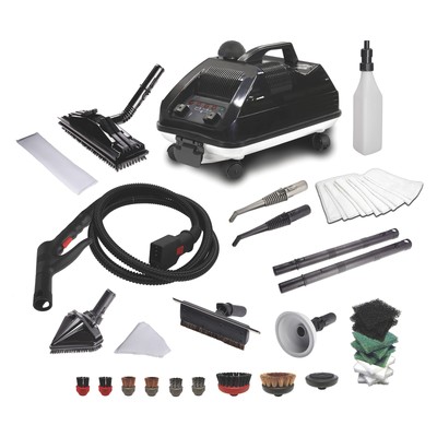 Apex Steam Cleaner with Luxor Cart - 40-Pc. Accessory Kit, Model# APX500
