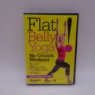 Flat Belly Yoga - No-crunch Workout (DVD) New Sealed