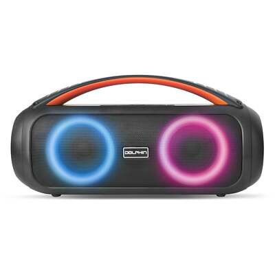 Dolphin LX-220 Waterproof Bluetooth Speaker Boombox with DSP Bass Loud Portable
