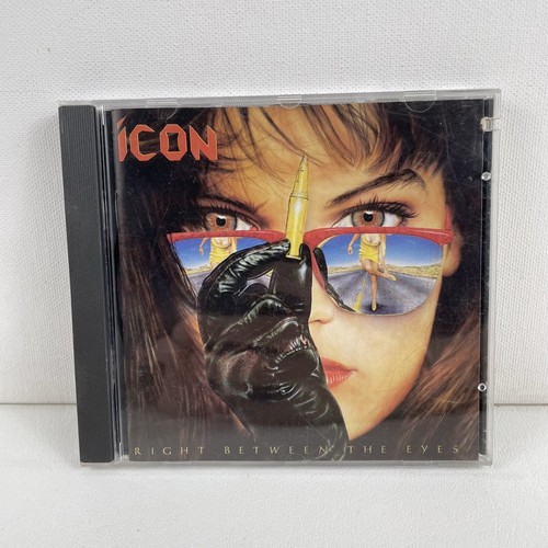 その他 So Right [CD] ICON - Right Between The Eyes CD (1989, Megaforce/Atlantic