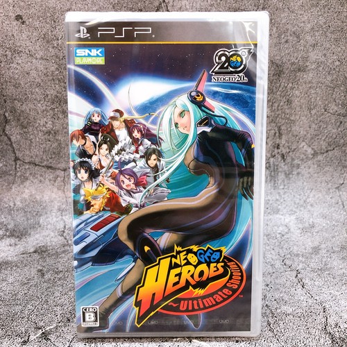 PSP NeoGeo Heroes Ultimate Shooting SNK PlayStation Portable PSP NeoGeo Heroes Ultimate Shooting SNK PlayStation Portable